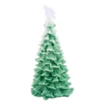 Decorative Soy Wax Christmas Tree and Tealight Candle Set