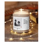 Custom Sticker Jar Candle - Soy Scented Candle