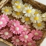 Daisy Flower Candle (Set Of 6)