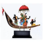 Kathakali Dancers with Musician on Boat Showpiece