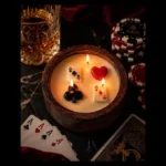 AAURAFUL Poker Theme Bowl Candle