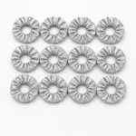Satin Silk Hair Scrunchies for Women & Girls – (silver)