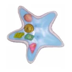 AAURAFUL Scented Starfish Candle - Ocean Scent - Blue -Coastal Aesthetic Beach Theme Candle